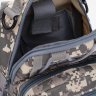 Мужская тактическая сумка-рюкзак серого цвета с пиксельным принтом - Monsen (56000) - 6
