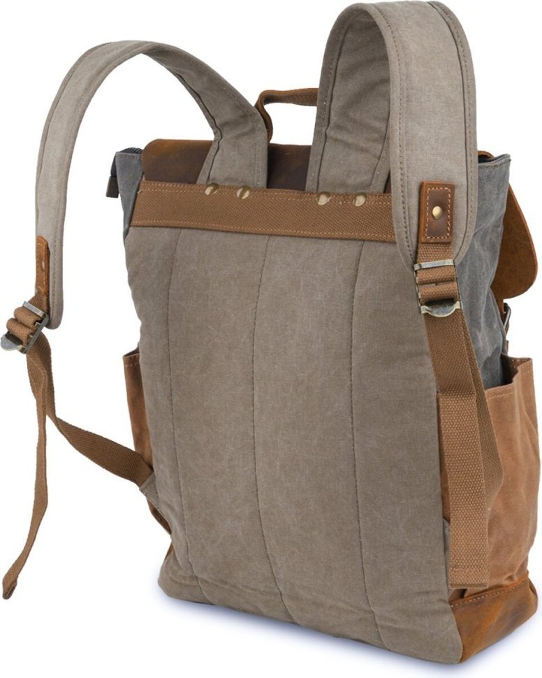 Дорожный комбинированный рюкзак среднего размера Vintage (20113)