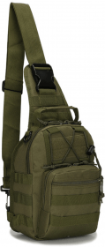 Армейская тактическая качественная сумка MILITARY STYLE (Army-4 GREEN)