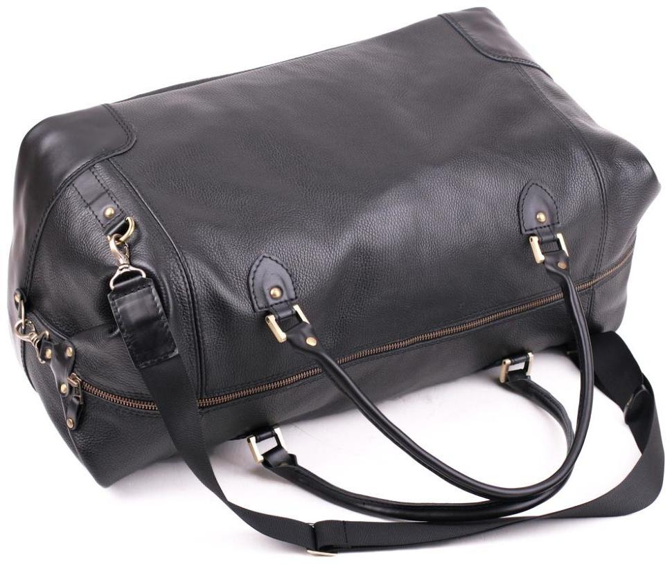 Дорожная большая сумка из натуральной кожи флотар Travel Leather Bag (11002)