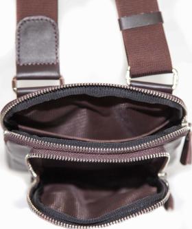 Кожаная мужская сумка на плечо VATTO (11870) - 2