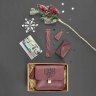 Женский подарочный набор из винтажной кожи (сумка, картхолдер, браслет, брелок) BlankNote (12351) - 2