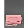 Модная розовая сумка из натуральной кожи BlankNote Элис (12694) - 4