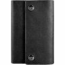 Кожаный блокнот (Софт-бук) черного цвета с ручкой в комплекте BlankNote (13946) - 1