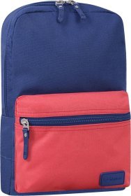 Вместительный рюкзак синего цвета из текстиля Bagland (52748)