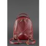 Вертикальный мини-рюкзак цвета марсала из натуральной кожи BlankNote Kylie (12839) - 6