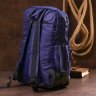 Вместительный нейлоновый рюкзак синего цвета Vintage (14821) - 9