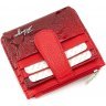 Подарочный женский набор красного цвета из лаковой кожи (кошелек и картхолдер) KARYA (19851) - 2