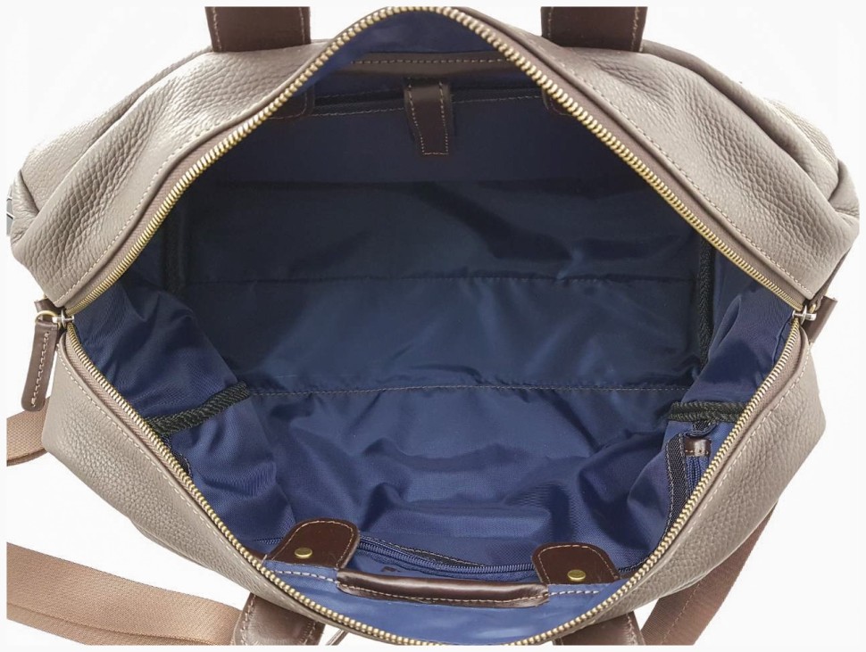 Мужская дорожная сумка коричневого цвета VATTO (11812)