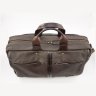 Мужская дорожная сумка коричневого цвета VATTO (11812) - 6