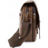 Кожаная недорогая мужская сумка винтажного стиля (под старину) Leather Collection (10365) - 2
