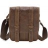 Кожаная недорогая мужская сумка винтажного стиля (под старину) Leather Collection (10365) - 4