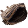 Кожаная недорогая мужская сумка винтажного стиля (под старину) Leather Collection (10365) - 7