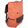 Яркий рюкзак оранжевого цвета из текстиля Bags Collection (11023) - 6
