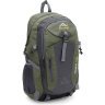 Зеленый мужской рюкзак из текстиля на молнии Monsen (55995) - 1