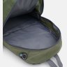Зеленый мужской рюкзак из текстиля на молнии Monsen (55995) - 5